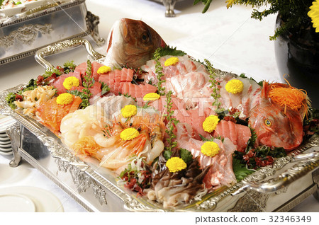 Catering food Assortment of sashimi 32346349