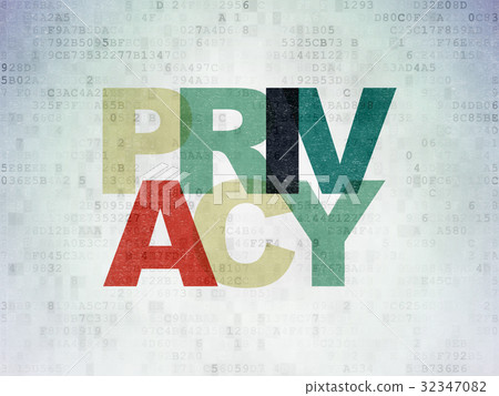 Security concept: Privacy on Digital Data Paper Security concept: Privacy on Digital Data Paper 32347082