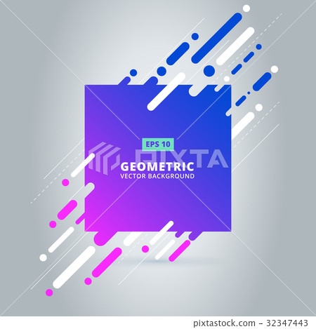 geometric pattern, square shape frame geometric pattern, square shape frame 32347443