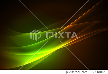 Vector polar lights concept background Vector polar lights concept background 32348064
