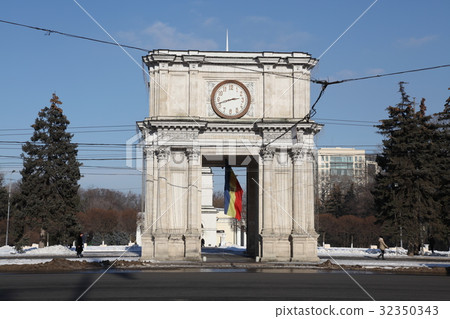 Moldova. Chisinau. The Arch Of Victory Moldova. Chisinau. The Arch Of Victory 32350343