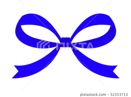 Navy blue ribbon - Stock Illustration [32353713] - PIXTA