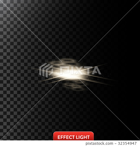 Vector abstract illustration of a light effect in Vector abstract illustration of a light effect in 32354947