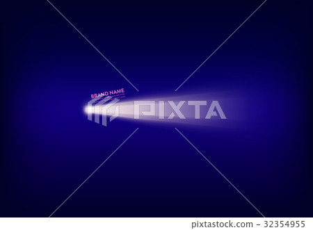 Vector abstract purple banner with spotlight 32354955