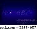 Vector illustration, abstract purple banner with 32354957