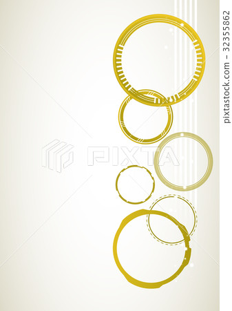 Sequence of wheels (background material) _ yellow Sequence of wheels (background material) _ yellow 32355862