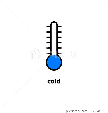temperature icon, vector clip art temperature icon, vector clip art 32358196