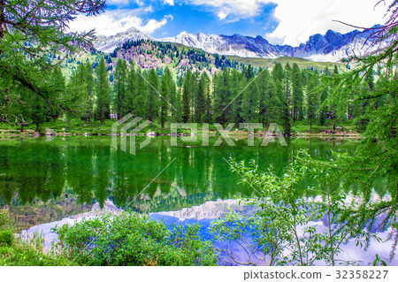 Landscape at the San Pellegrino Pass Landscape at the San Pellegrino Pass 32358227
