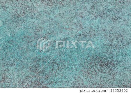 Green patina of copper structure 32358502