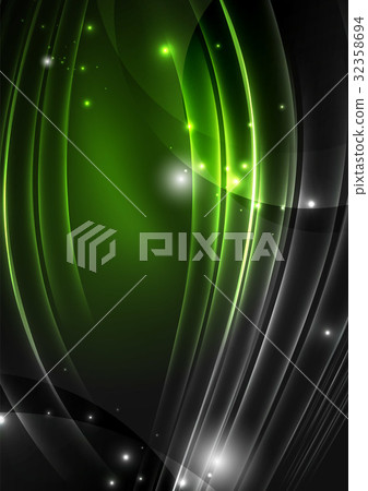 Glowing futuristic lines 32358694
