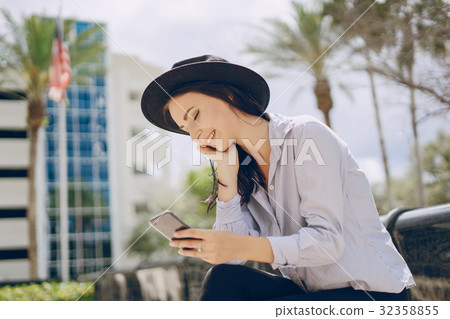 young model brunette 32358855