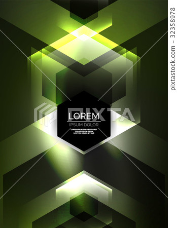 Digital technology glowing arrows 32358978