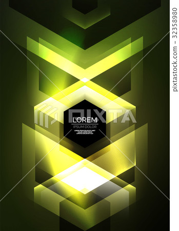 Digital technology glowing arrows Digital technology glowing arrows 32358980
