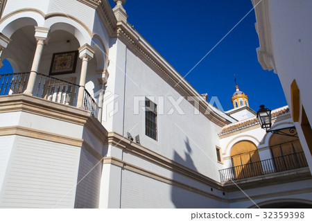 Bullfight arena, plaza de toros at Sevilla.Spain Bullfight arena, plaza de toros at Sevilla.Spain 32359398