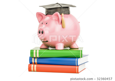 Savings for education concept, 3D rendering Savings for education concept, 3D rendering 32360457