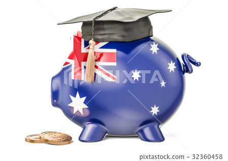 Savings for education in Australia concept Savings for education in Australia concept 32360458