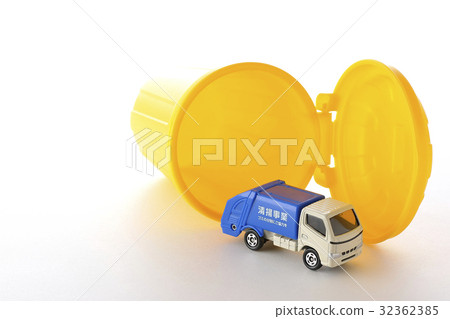 Trash can and sweeper 32362385