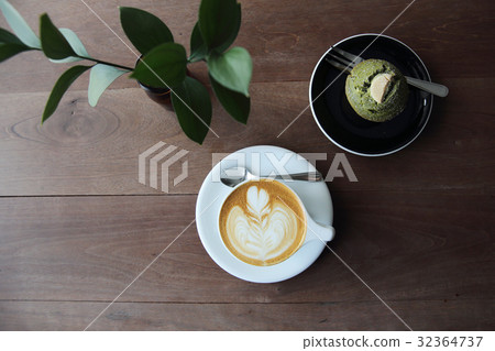 cappuccino coffee on wood background cappuccino coffee on wood background 32364737