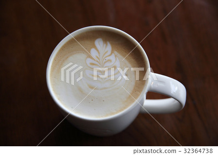 cappuccino coffee on wood background cappuccino coffee on wood background 32364738