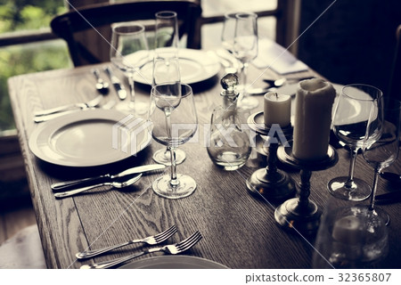 Reserved service elegance luxury party 32365807