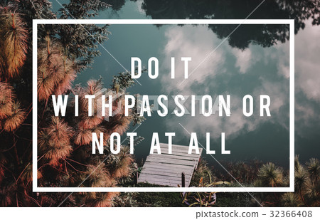 Nature sky photo with motivative quotes 32366408