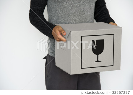 Fragile Handle With Care Warning Vector Graphic 32367257