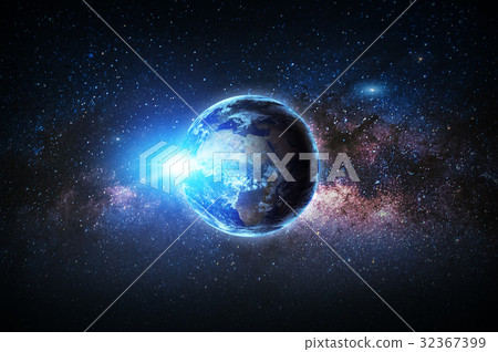 galaxy. Elements of this image furnished by NASA. 32367399