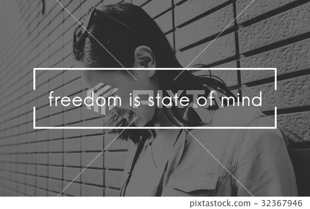 Woman Lifestyle Freedom Photo with Aspiration Quote Woman Lifestyle Freedom Photo with Aspiration Quote 32367946