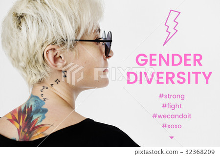 Woman standing network graphic overlay background Woman standing network graphic overlay background 32368209