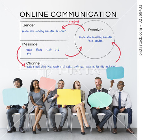 Digital Technology Online Communication Concept Digital Technology Online Communication Concept 32369433