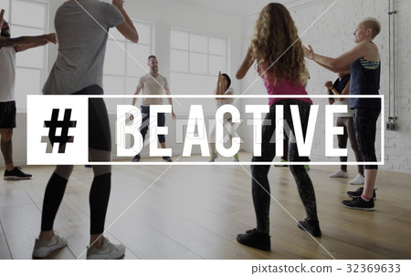 Workout Wellbeing Helthcare Fitness Concept 32369633