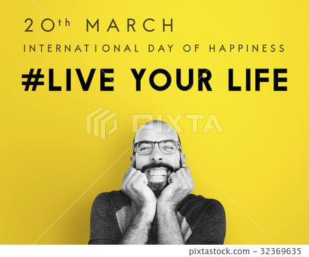Happy International Day Of Happiness Concept Happy International Day Of Happiness Concept 32369635