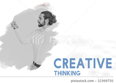 Creative Thinking Fresh Ideas Inspiration Word Graphic Creative Thinking Fresh Ideas Inspiration Word Graphic 32369750