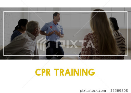 CPR first aid training paramedic education class 32369808