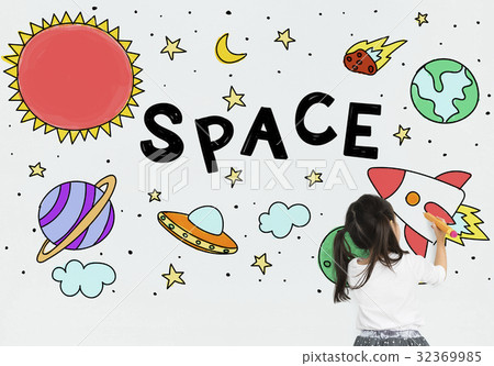 kids fun camp education space icons stock photo 32369985 fun education