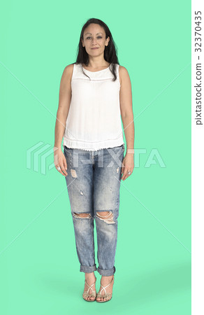 Caucasian Woman Casual Shoot Caucasian Woman Casual Shoot 32370435
