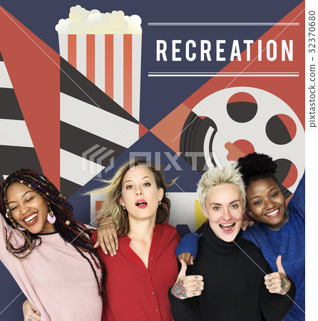 Group of people emjoy movies theatre media entertainment Group of people emjoy movies theatre media entertainment 32370680