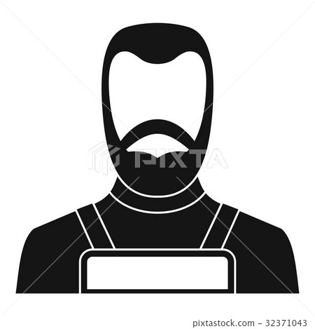 Blacksmith icon simple 32371043