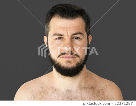 Man standing and posing for photoshoot Man standing and posing for photoshoot 32371297