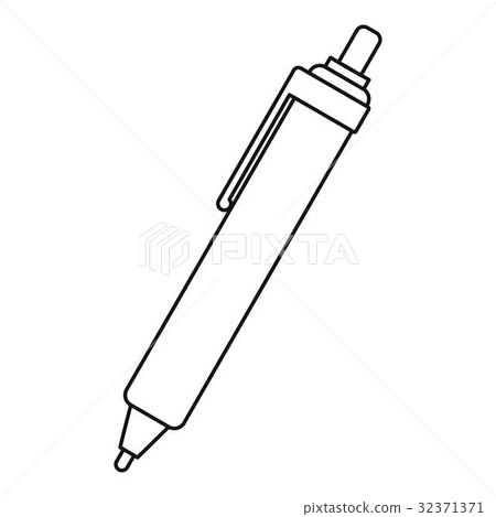 Pen icon outline Pen icon outline 32371371