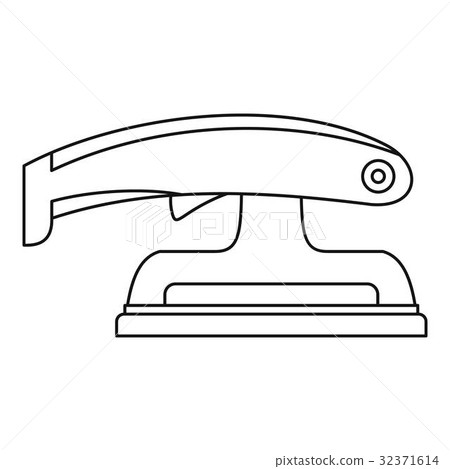 Fret saw icon outline 32371614