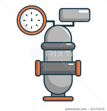 Oil industry equipment icon, cartoon style 32371819