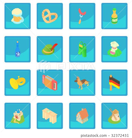 Germany icon blue app 32372431
