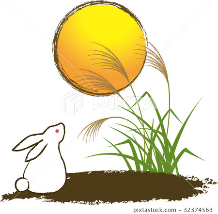 The moon and the rabbit 32374563