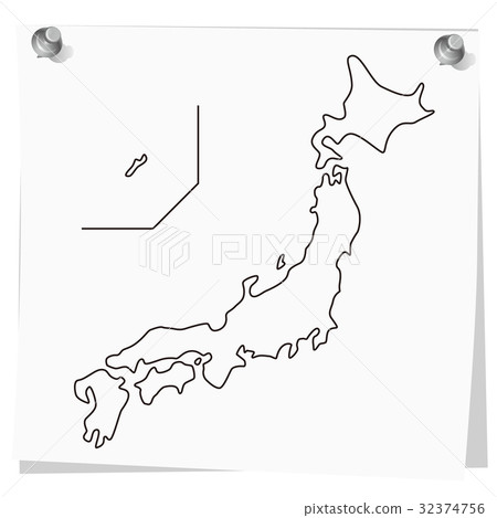 Map of Japan memo 3 Map of Japan memo 3 32374756