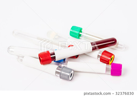 vacuum blood tubes for collecting with blood samples. vacuum blood tubes for collecting with blood samples. 32376830