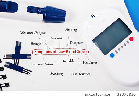 Symptoms of low blood sugar. 32376836
