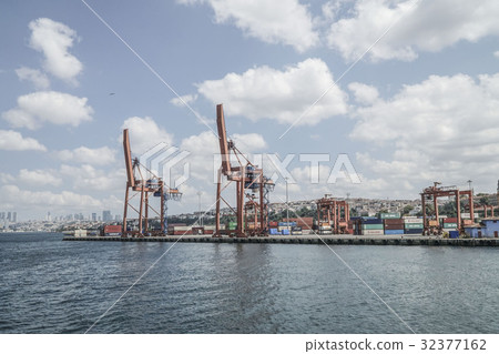 Cargo Port of Istanbul in Turkey. Cargo Port of Istanbul in Turkey. 32377162