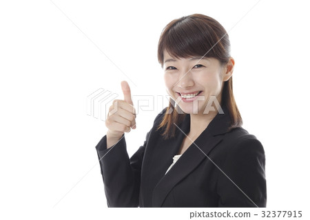 Good sign business woman 32377915