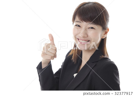 Good sign business woman 32377917